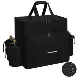 Yorkenbe Big Heater Carry Bag Compatible with Mr. Heater Big Buddy Heater, Water Resistant Buddy Propane Heater Carrying Case, with Multiple Pockets and Anti-Slip Bottom