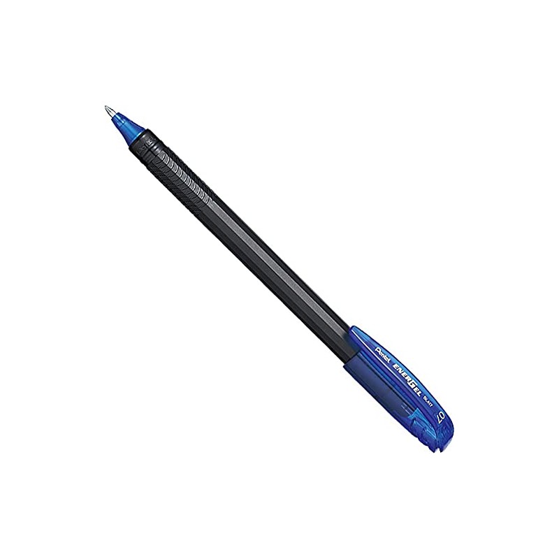 Pentel EnerGel Eco BL417 Quick Drying Gel Pen Blue (Pack