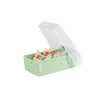 HAN Croco flashcard box, easy to learn vocabulary with 5-compartment