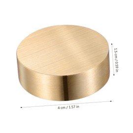 STOBAZA 4 Pcs Paperweight Desk Decor for Men Work Desk Decor Paper Weights for Office Metal Calligraphy Paperweight Chinese Calligraphy Paper Weight Copper Paperweight Paperweights Brass