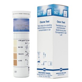 Camlab 1191582 Ozone Test Strip, Ozone Detector, Ozone meter, For Accurate and reliable Testing of Ozone in air, Super Clear Comparator, Pack of 12