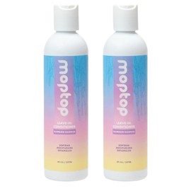 MopTop Leave-in Conditioner for Fine, Thick, Wavy, Curly & Kinky-Coily Natural hair, Anti Frizz Curl Moisturizer, Definer & Lightweight w/Aloe, great for Dry Hair (2-Pack)