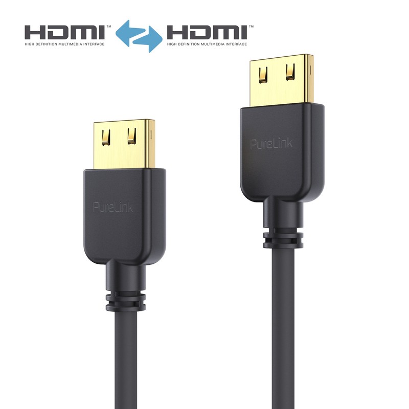 PureLink PI0500 003 High Speed HDMI Connection Cable 1,00m Black