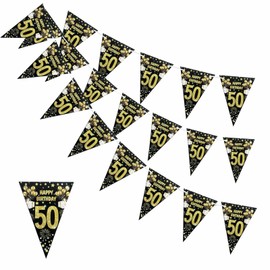 Moorle 50th Birthday Garland