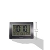 AcuRite Atomic Alarm Clock with Date, Day of Week and