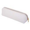 Fyore Leather Pencil Case Slim Design Pen Bag with Metallic