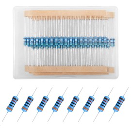 150pcs 30K ohm Resistor 1/4w (0.25 watt) Metal Film Fixed Resistors ±1% Tolerance,Multiple Values Optional