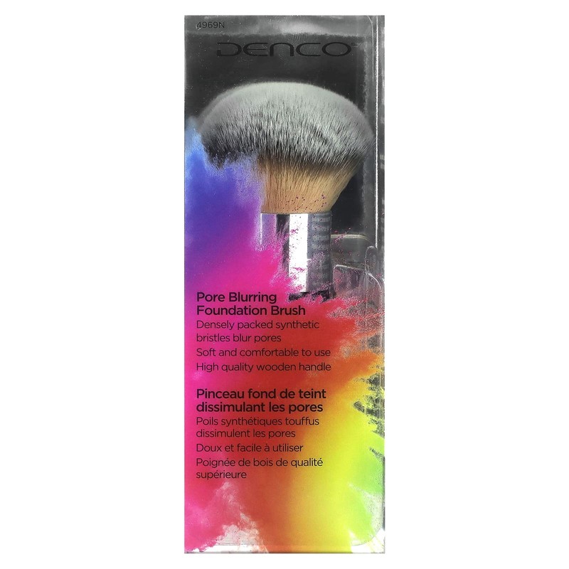 Denco Pore Blurring Foundation Brush, Black