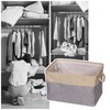 TENABORT Set of 4 Large Storage Basket Bin, Foldable Storage