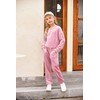 Arshiner Girls 2PC Outfits Long Sleeve Soft Velvet Tracksuits for
