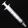 10PCS 2.5ML Reusable Plastic Syringe with Measurement Hydroponics Plastic Nutrient