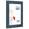 Frame USA 16x20 Picture Frame, Blue, Rustic Series, Wall Hanging