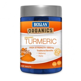 Bioglan Buy Bioglan Organics Organic Turmeric 1000mg 100 Tablets Online | Chempro Chemists