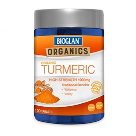 Bioglan Buy Bioglan Organics Organic Turmeric 1000mg 100 Tablets Online | Chempro Chemists