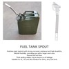 Oil Drain Hose Fuel Tank Spout Gas Can Nozzle Stainless