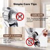 Grain Mill Attachment for KitchenAid, Food-Grade All-Metal 9 Levels Flour
