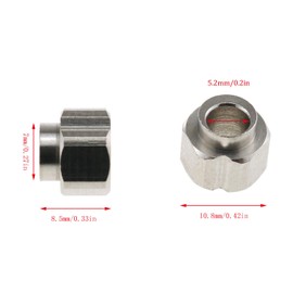 E-outstanding Eccentric Spacer 5PCS 6mm Eccentric Nuts for V Wheel 3D Printer Parts