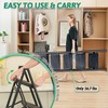 Step Ladder 5 Step Folding, OOSOFITT 330 Lbs Load Heavy