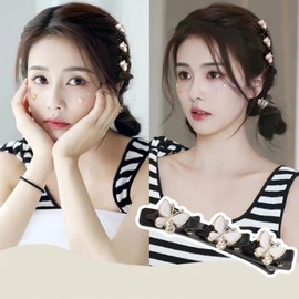 Braided Hair Clips for Women - Rsvelte Hair Clip Braided Hair Clips for Girls Kids Butterfly Hair Clips for Fine or Thick Hair