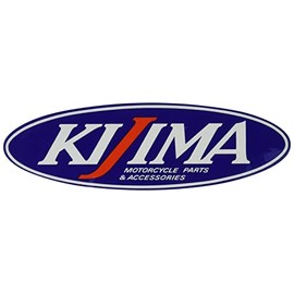 Kijima 305-6570 Motorcycle Parts Sticker Kijima Logo Large, 6.2 x 1.9 inches (157 x 47 mm), Blue, 1 Piece