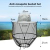 Lithyc Hat with Mosquito Net - Beekeeper Hat, Mosquito Net