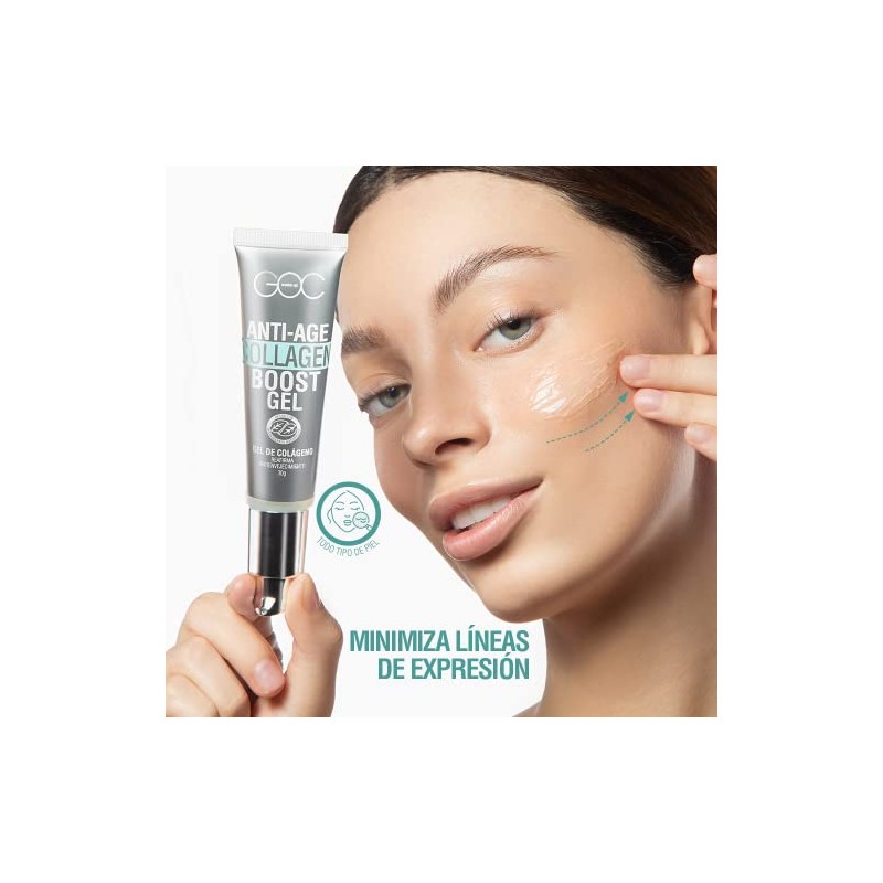 GOC, Colágeno en gel, Boost Gel, Colágeno hidrolizado, Facial hidratante,