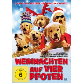 Weihnachten auf vier Pfoten - 3 Filme (Inkl. Weihnachtsmütze)