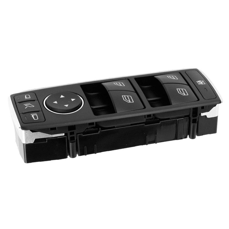 Qiilu Automotive Window Regulator Switch ABS Plastic Window Switch Fits