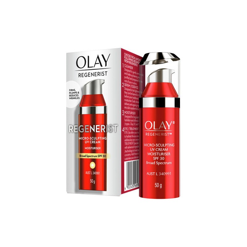 Olay Regenerist Micro-Sculpting Face Cream Moisturiser SPF30+ 50g