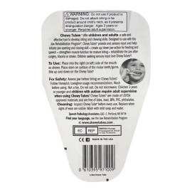 Chewy Tubes Red Chewy Tubes For Oral Motor Skills Therapy 2 Count Pack Of 1