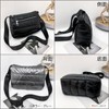 MT's SHOP SH389 Shoulder Bag, Pochette, Compact, Lightweight, Nylon, Glossy,