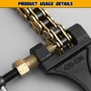 Norkmdi Motorcycle Chain Breaker Tool, # 420-530 Roller Chain Link