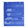 Magnetic Pocket Chart, Classroom Hanging Pocket Chart, 5 Rows Transparent