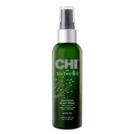 CHI CHI Tea Tree Oil Soothing Scalp Spray, Moisturizing Spray For Relieving Irritation & Itching, Sulfate, Paraben, & Cruelty-Free, 3 Oz