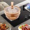 Micro Pressure Cooker Multifunctional Non-stick Clay Pot with Steamer Basket