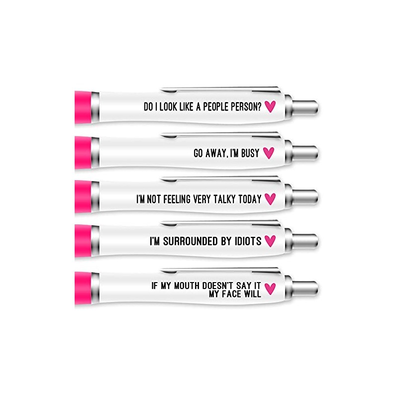 Filthy Sentiments Pack of Pens - Funny Gift For Her