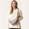 Terra Thread Organic Cotton Crossbody Bag, Cloud Grey