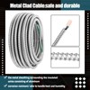 Kingdder Metal Clad Cable, Wire with Ground, Cable with Aluminum