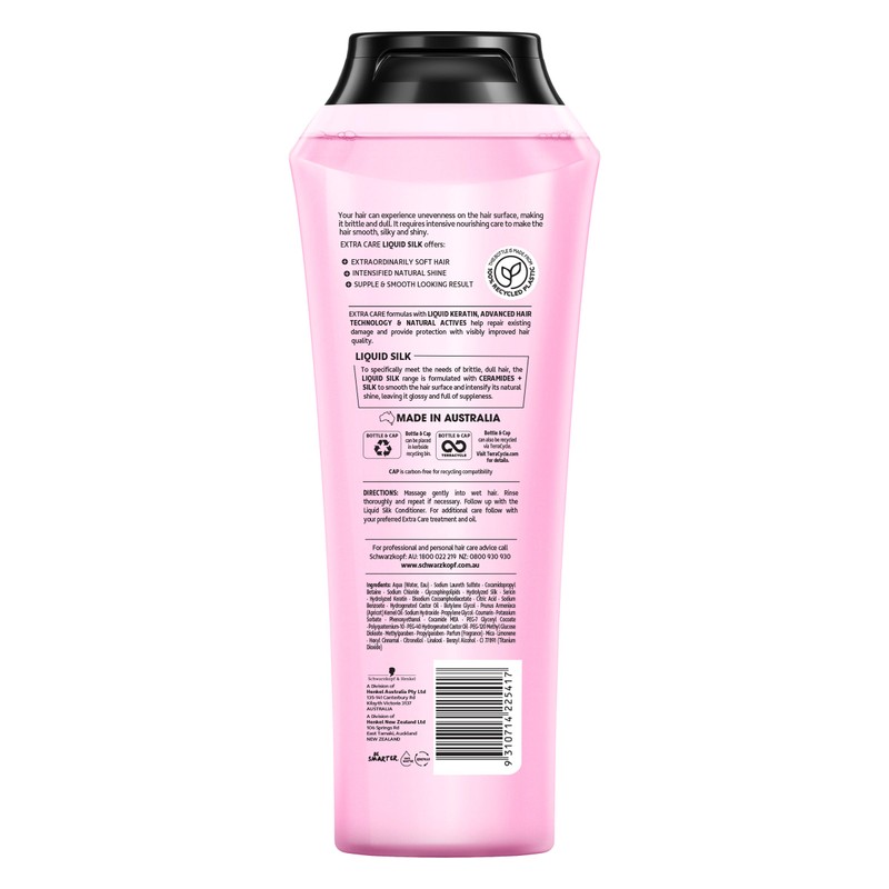 Schwarzkopf Extra Care Shampoo Liquid Silk 400ml