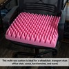 Vakly Convoluted Foam Egg Crate Seat Cushion 4 Inch Thick