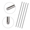 5 Pcs 304 Stainless Steel Round Rod, 6mm x 200mm