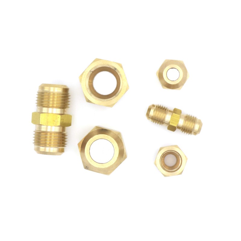 Air Conditioning Copper Pipe Extension for Joint Double Connectors Intermediate