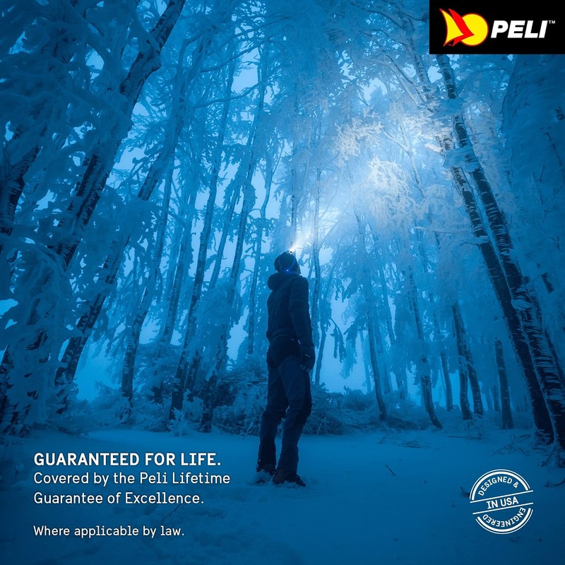 Peli 2750: Night Vision LED Headlamp for Camping, Hiking and