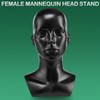 OUOLife Female Mannequin Head, for Wig Stand, VR Headset, Jewelry,
