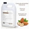 Crema Corporal Vegana Líquida Hidratante de Almendra 1 Galón Presentación