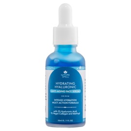 Nature Spell 2% Hyaluronic Acid Face Serum, Long-Lasting Hydration & Anti-Ageing Support with Peptide Complex, Smooths Fine Lines & Improves Skin Elasticity, For Dry & Dehydrated Skin, Vegan, 30ml