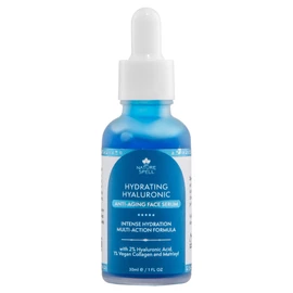 Nature Spell 2% Hyaluronic Acid Face Serum, Long-Lasting Hydration & Anti-Ageing Support with Peptide Complex, Smooths Fine Lines & Improves Skin Elasticity, For Dry & Dehydrated Skin, Vegan, 30ml