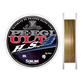 Sunline Salty Mate PE Fishing Line ULT HS4 787 ft (240 m), No. 0.3, 5.5 lbs (2.5 kg), 4 Pieces, White, Pink, Light Green
