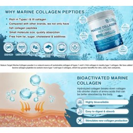 Colageno Hidrolizado Marino  Vitamina C  Probioticos                                                                                                  