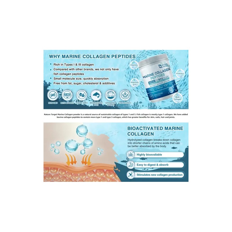 Colageno Hidrolizado Marino Vitamina C Probioticos